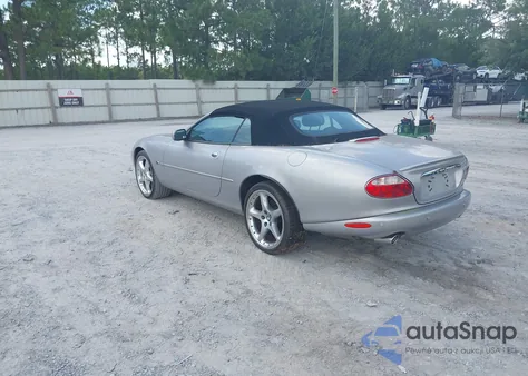 2001 Jaguar Xkr из США, поврежденный, VIN SAJDA42B11PA12062